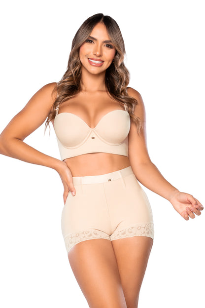 - Panty cachetero SMI04027 triple lifting extra
- Vista trasera panty ultrainvisible efecto natural
- Panty control abdomen encaje invisible