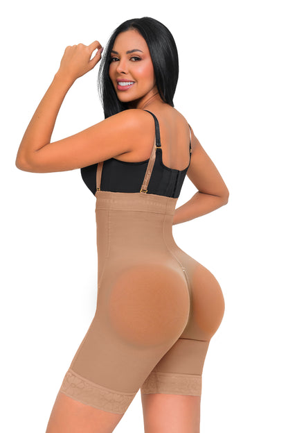 Faja Ultrainvisible SMI7097 COQUET – Strapless- media pierna y efecto lifting natural