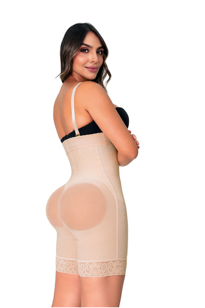 Faja Ultrainvisible SMI7097 COQUET – Strapless- media pierna y efecto lifting natural
